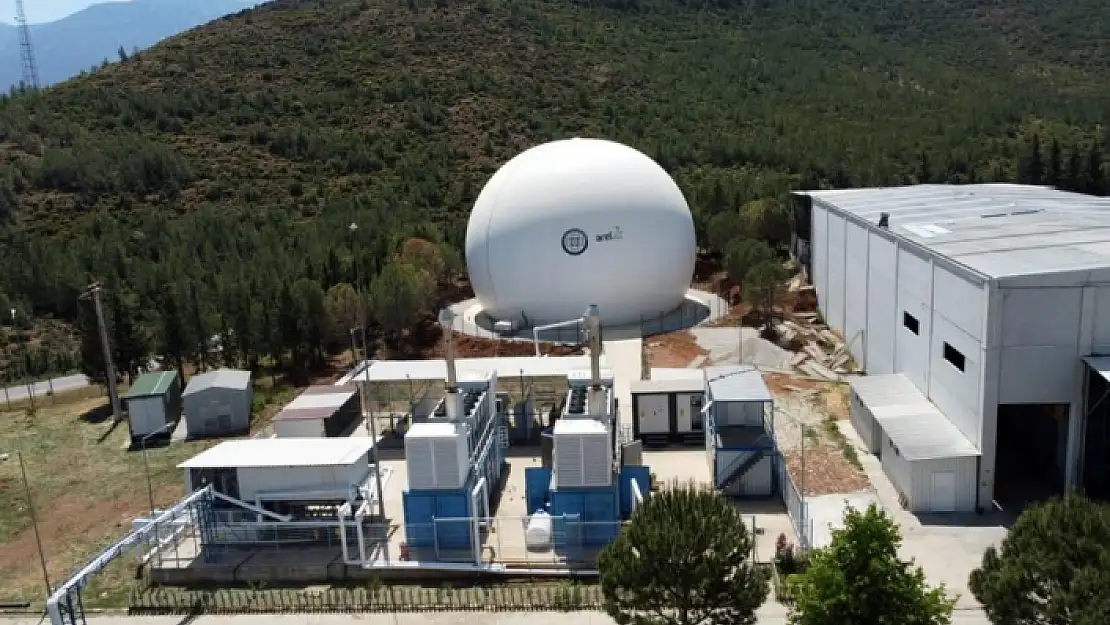 Muğla'daki Gaz Balonu ile Atmosfere Gaz Salınımını Önleniyor