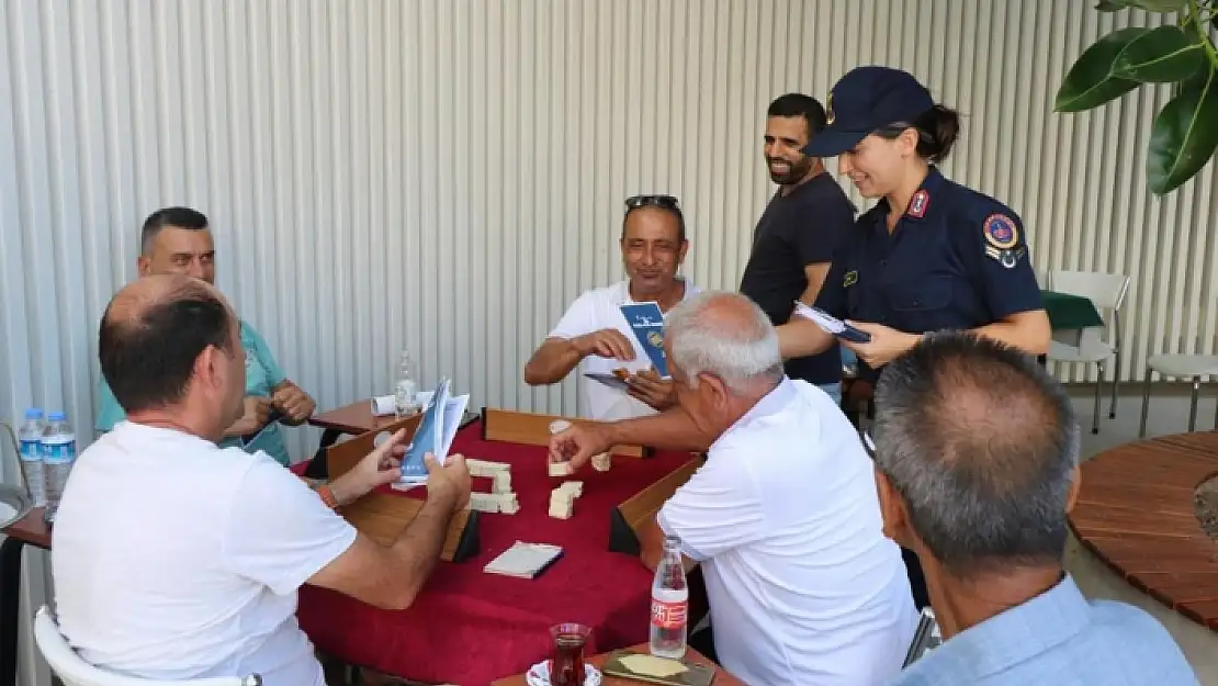 Muğla Jandarma'dan Erkeklere 'Kadına El Kalkamaz' Eğitimi