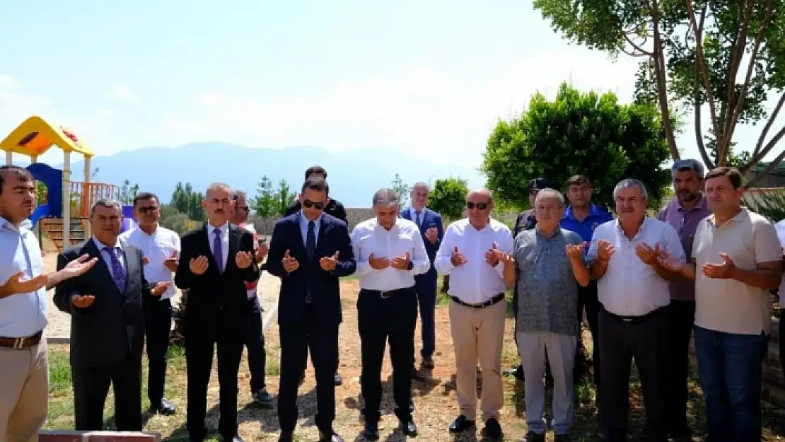 Seydikemer'de Eşen T Tipi Cezaevi'ne Yapılacak Caminin Temeli Atıldı