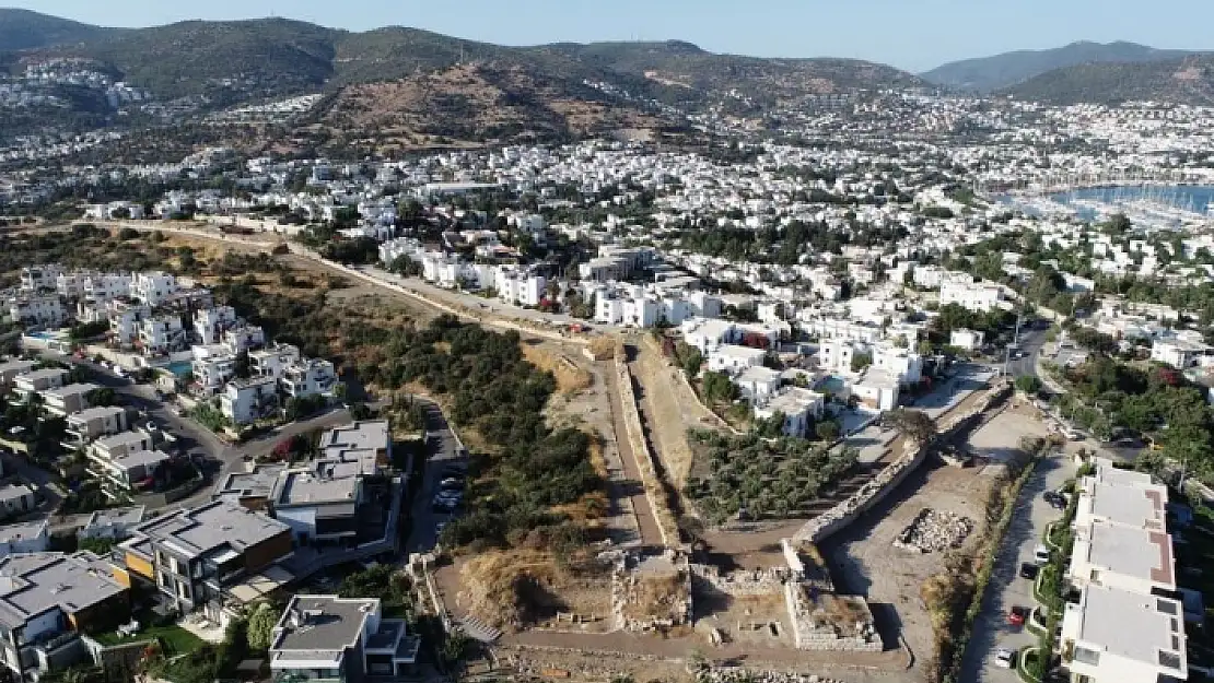 Antik Halikarnassos Sur Duvarları Turizme Kazandırıldı