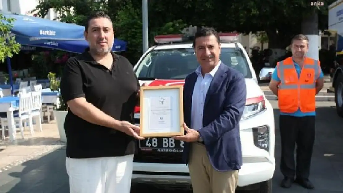 Bodrum Belediyesi'nden Hayırsever Vatandaşlara Teşekkür