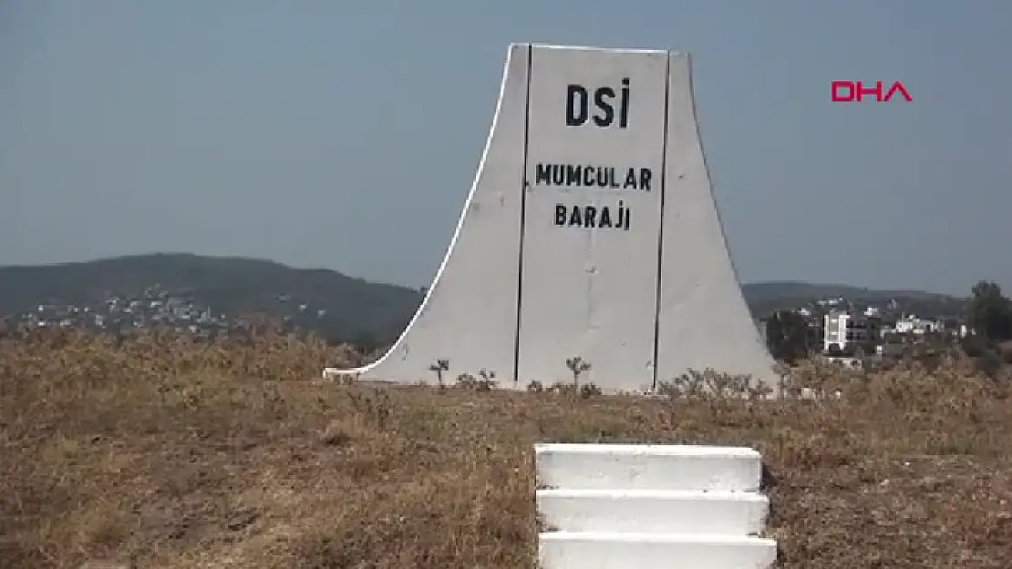 Bodrum'da Barajların Su Seviyesi 5 Ayda Yarı Yarıya Azaldı