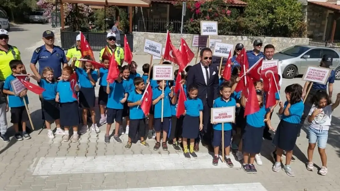Datça'da Yaya Geçidi Uygulaması