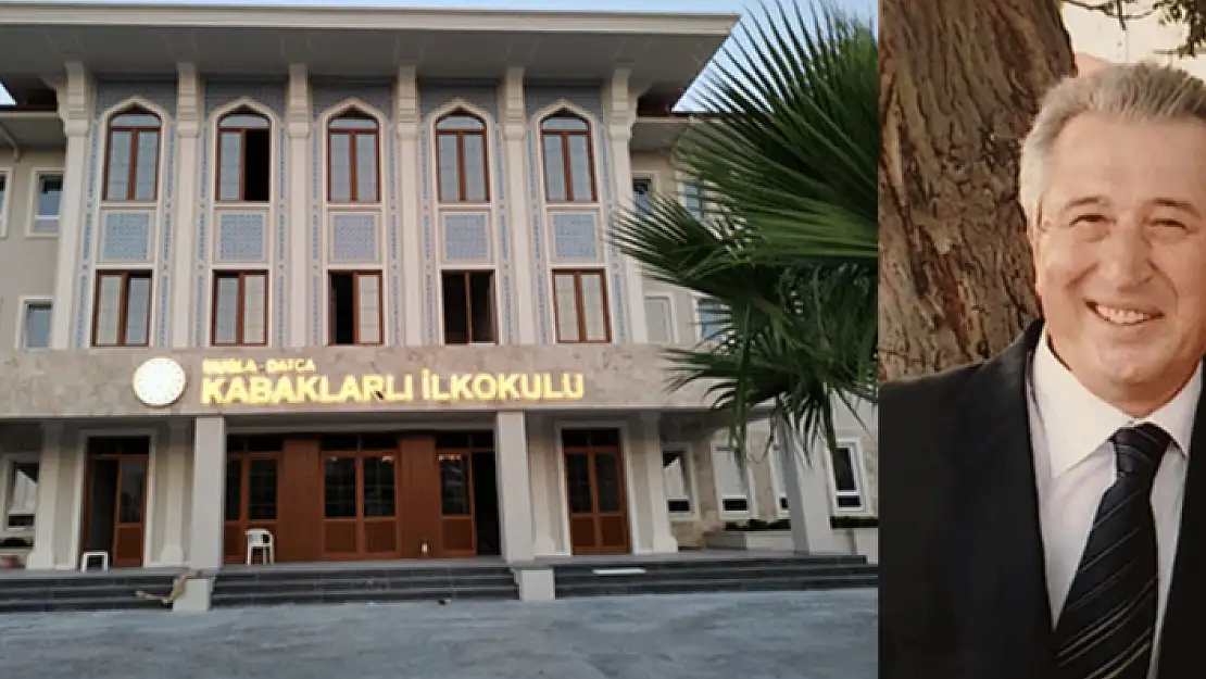 Hayırsever Necat Ka­bak­lar­lı Datça'da Yaptırdığı Okulda Anıldı