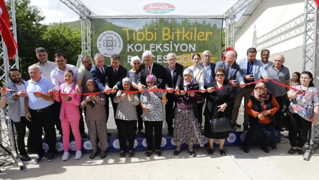 Marmaris'te Tıbbi Bitkiler Koleksiyon Bahçesi Açıldı