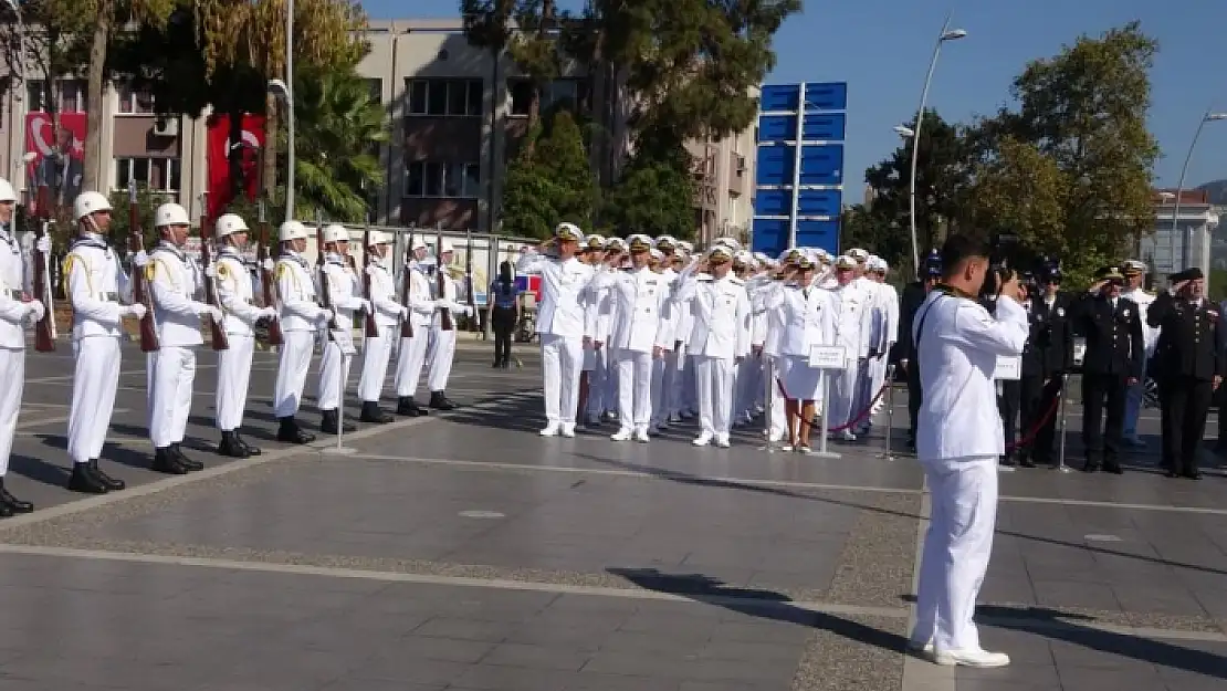 Marmaris'te Gaziler Tören ile Anıldı