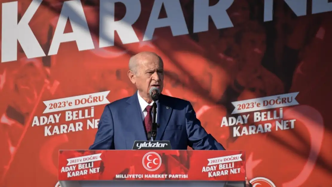 MHP İlk Seçim Mitingini Sivas'ta Yaptı. Bahçeli: 2023 Adayımız Belli, Kararımız Net