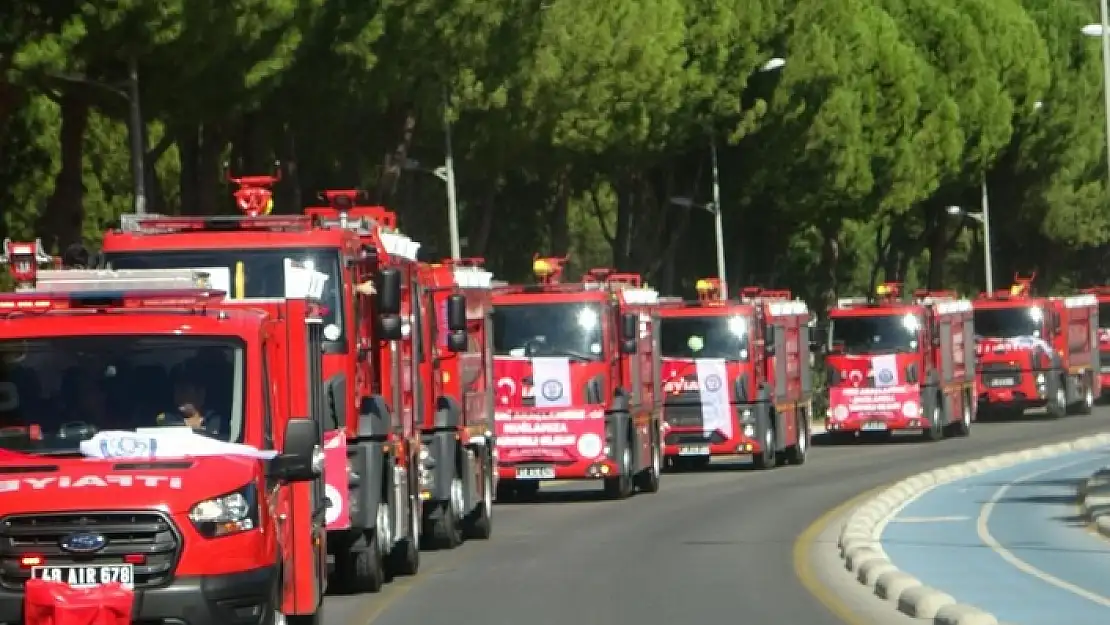 Muğla Büyükşehir İtfaiye Araç Sayısını Arttırdı