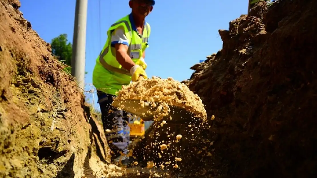 Muğla Büyükşehir Yatağan'da Yatırımlarını Devam Ettiriyor