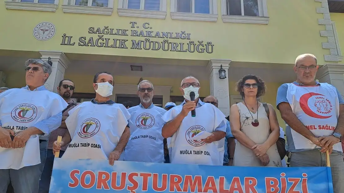 Muğla'da İş Bırakma Eylemlerine Katılan Yüzlerce Sağlıkçıya Soruşturma