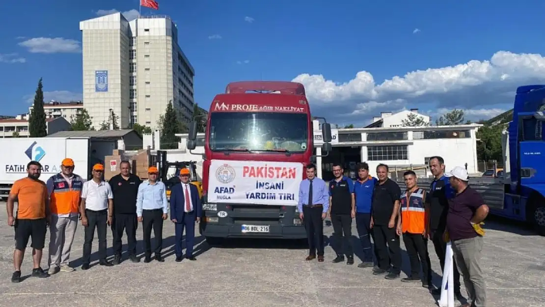 Muğla'dan Kardeş Ülke Pakistan'a Yardım