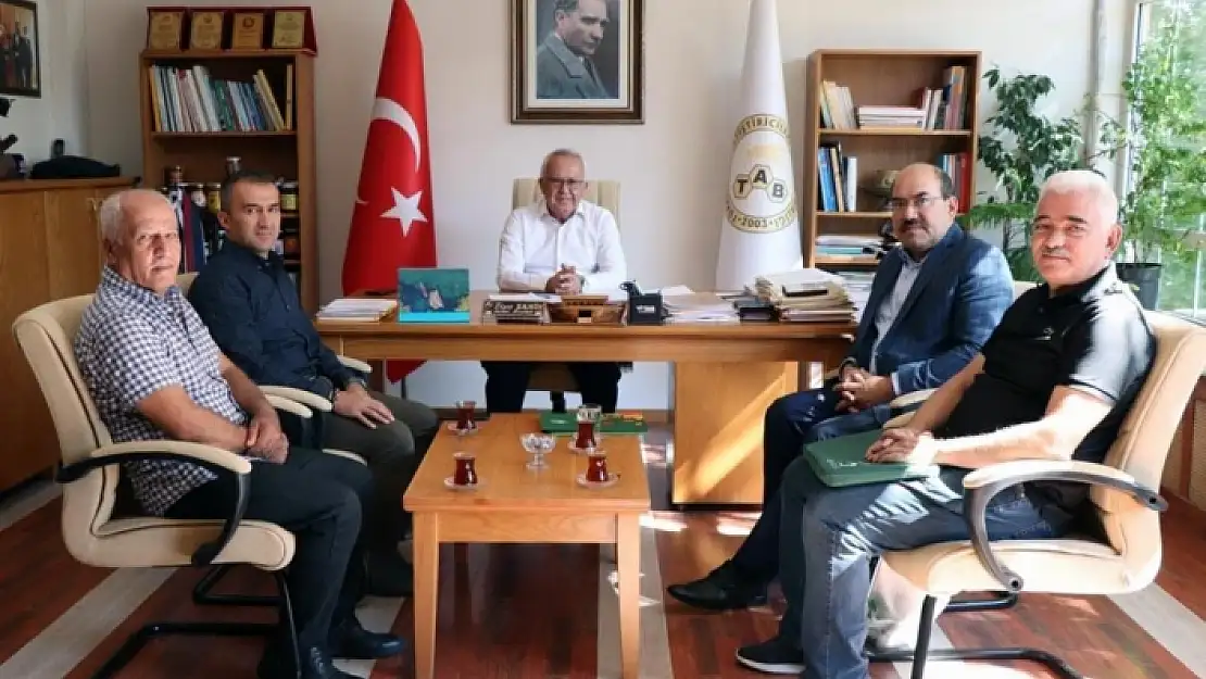 Orman Mühendisleri Odası'ndan TAB'a Ziyaret