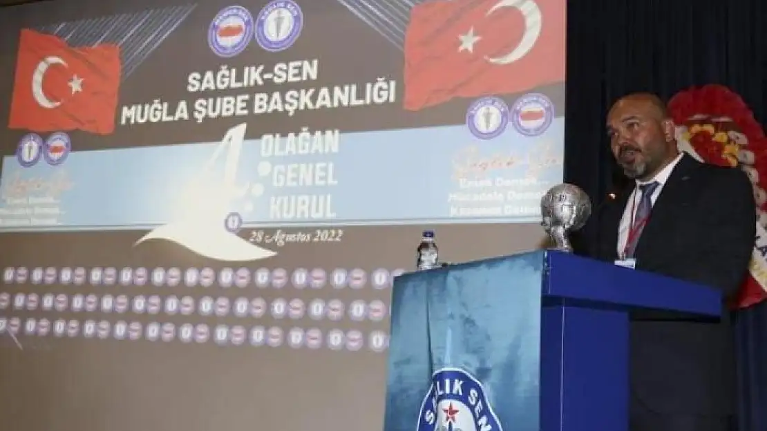 Sağlık-Sen Muğla Şubesi 4. Olağan Genel Kurulu Yapıldı