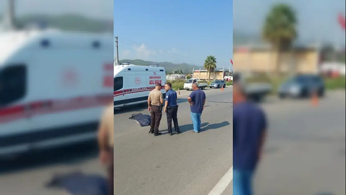 Seydikemer'de Otomobil Seyir Halindeki Motosiklete Çarptı: 1 Ölü
