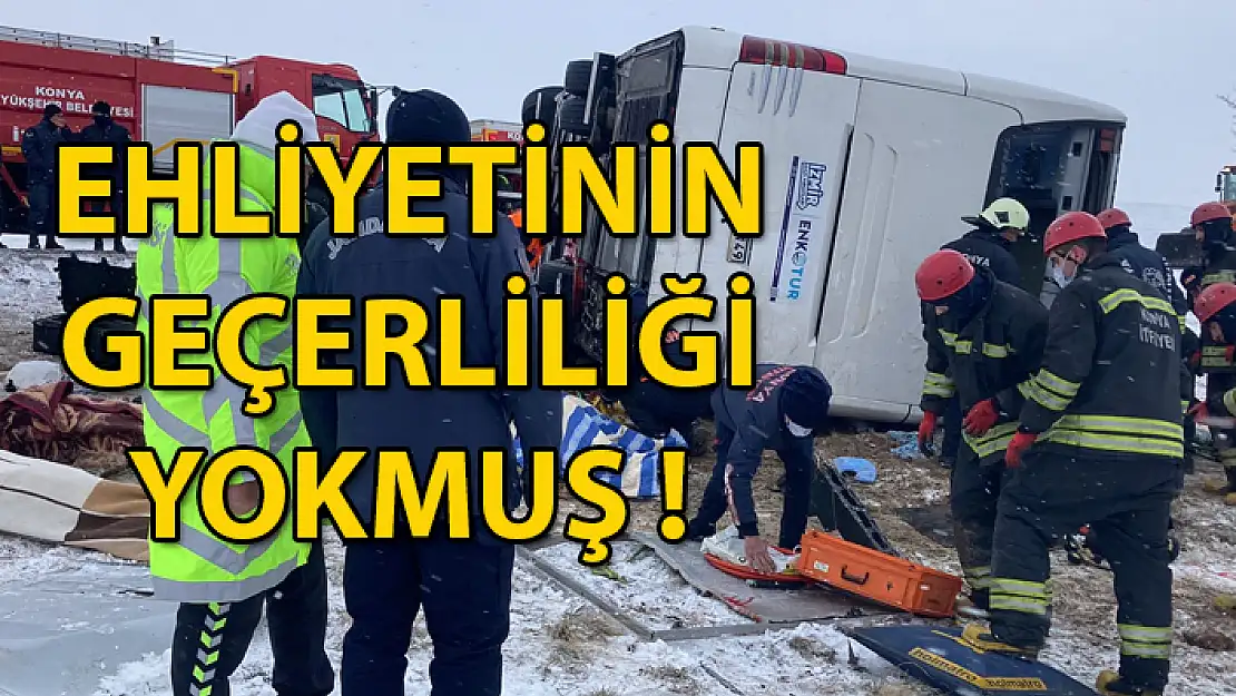 6 Kişinin Hayatını Kaybettiği Kazada Otobüs Şoförünün Engelli Olduğu Ortaya Çıktı