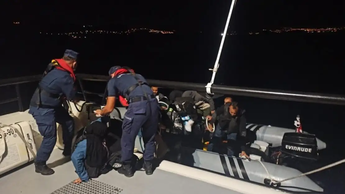 Bodrum'da 10 Düzensiz Göçmen Yakalandı: 1 Kişi de Gözaltına Alındı