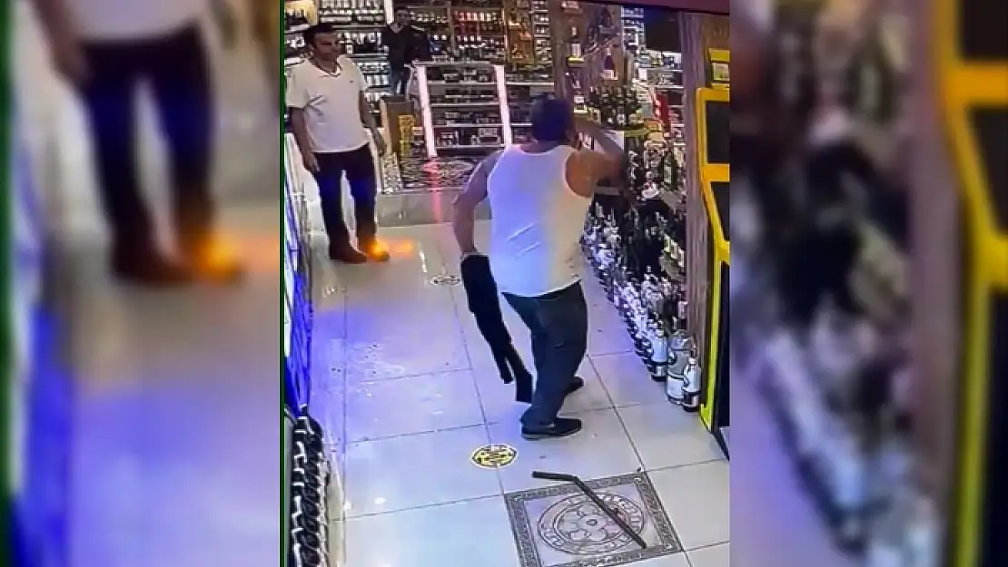Bodrum'da Bir Şahıs Baltayla Kardeşinin Marketine Saldırdı