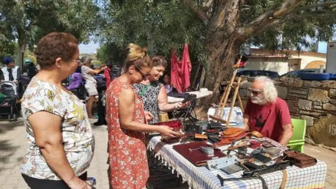 Datça'daki İkinci El Eşya Pazarı Yeniden Açıldı