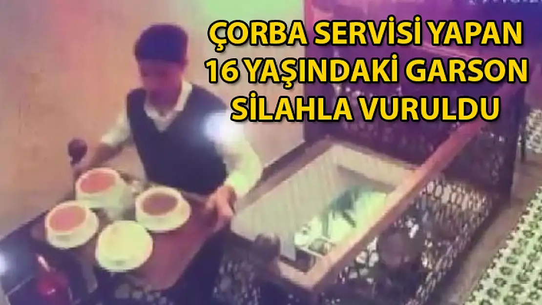 Lokantada Çıkan Silahlı Kavgada 16 Yaşındaki Garson Başından Vuruldu