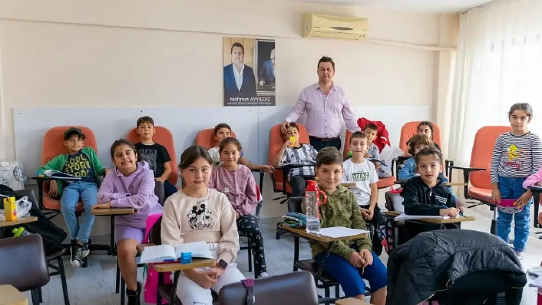 Marmaris Esnaf Dershanesinde Esnaf Çocuklarına Ücretsiz Eğitim Veriliyor