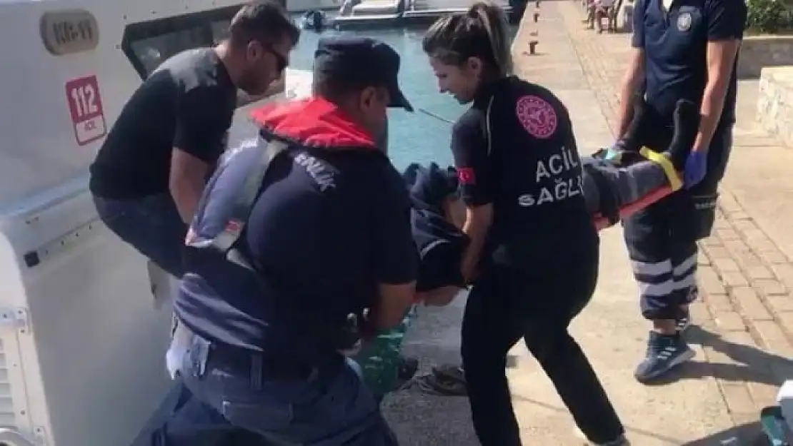 Marmaris'te 16 Düzensiz Göçmen Kurtarıldı