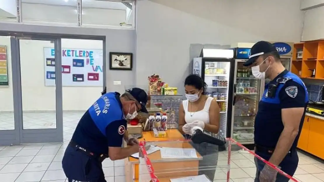 Marmaris Zabıtası, Okul Kantinlerini Denetledi