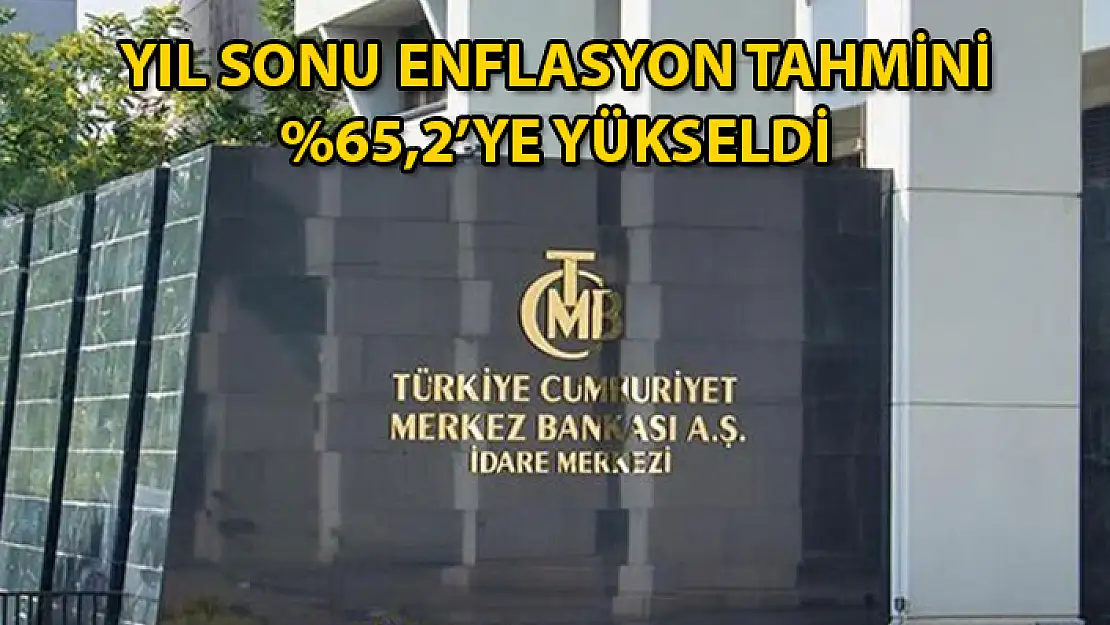 Merkez Bankasının Yıl Sonu Enflasyon Tahmini Yükseldi