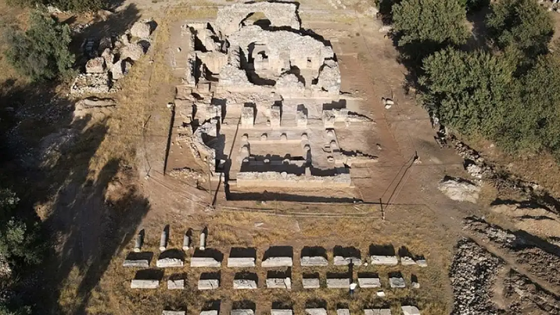 Milas'taki Geç Roma Hamamı Turizme Kazandırıldı