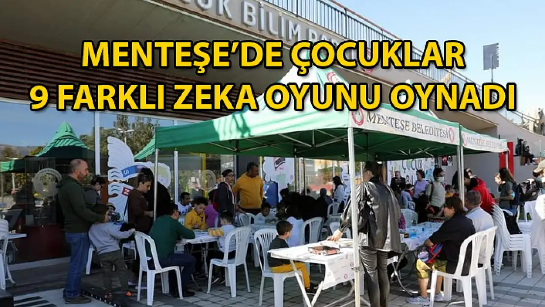 Muğla'da Akıl Oyunları Etkinliği Yapıldı