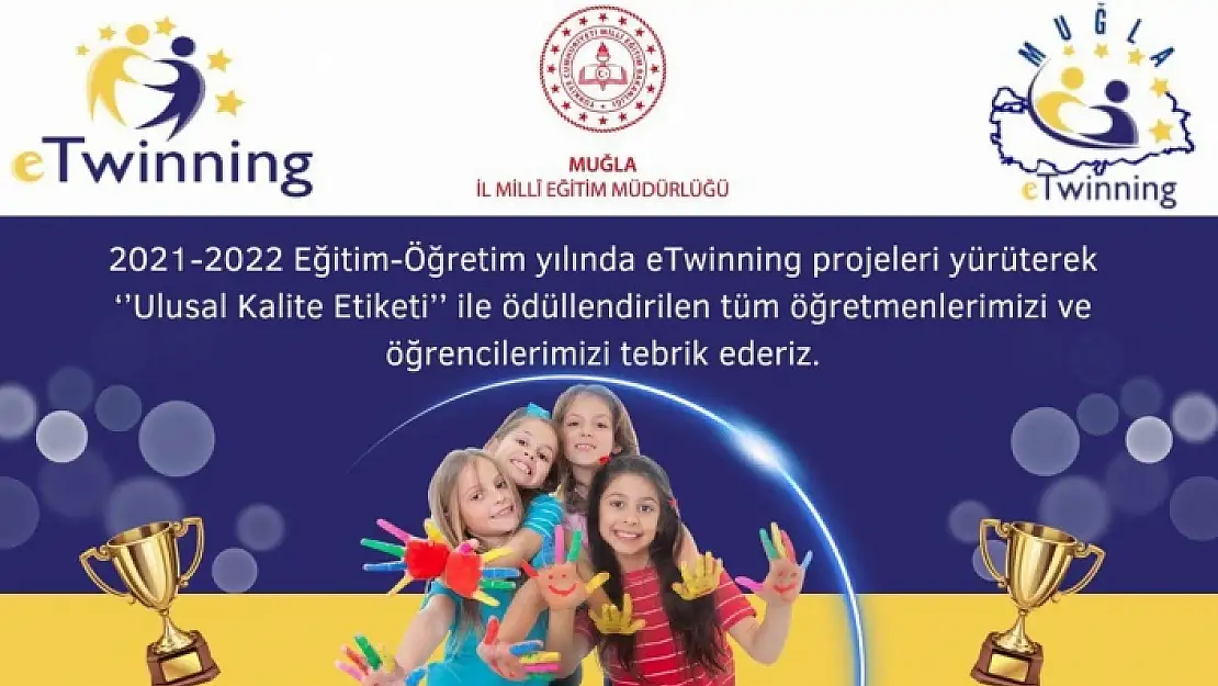 Muğla eTwinning Ailesi Büyüyor: 669 Proje Ödül Almaya Hak Kazandı