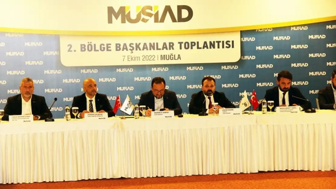 MÜSİAD 2. Bölge Toplantısı Muğla'da Yapıldı