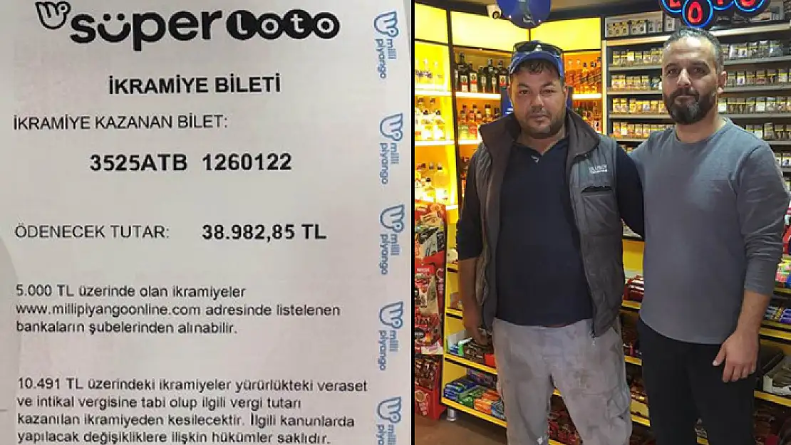 Ortaca'da Bir Kişi 20 Liralık Kuponla Yaklaşık 40 Bin Lira Kazandı