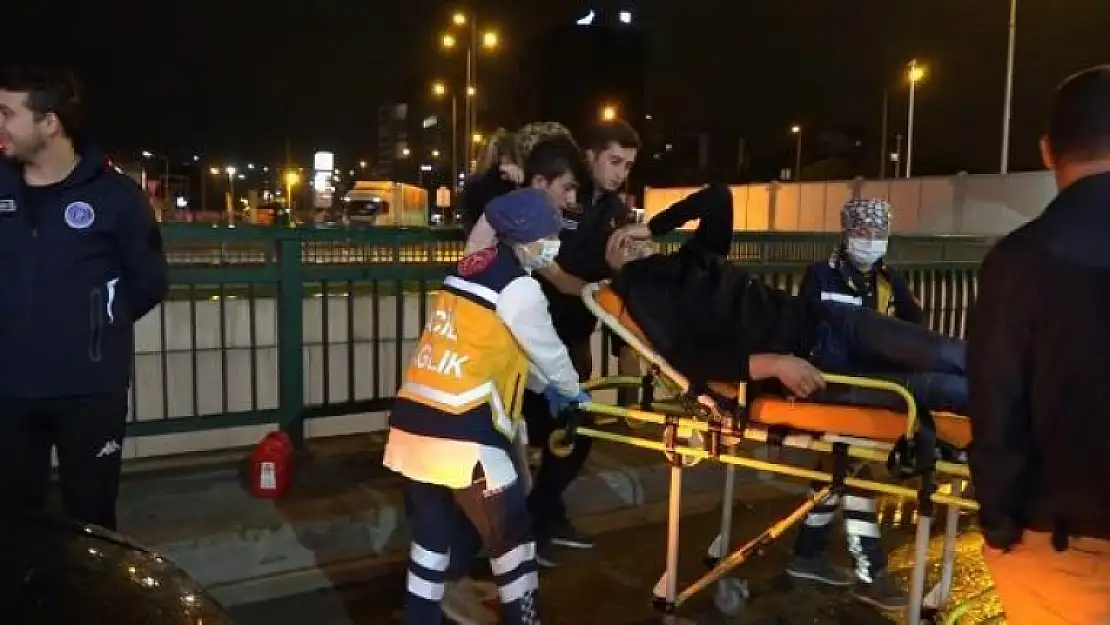 Yardım Etmeye Giderken Hastanelik Oldu