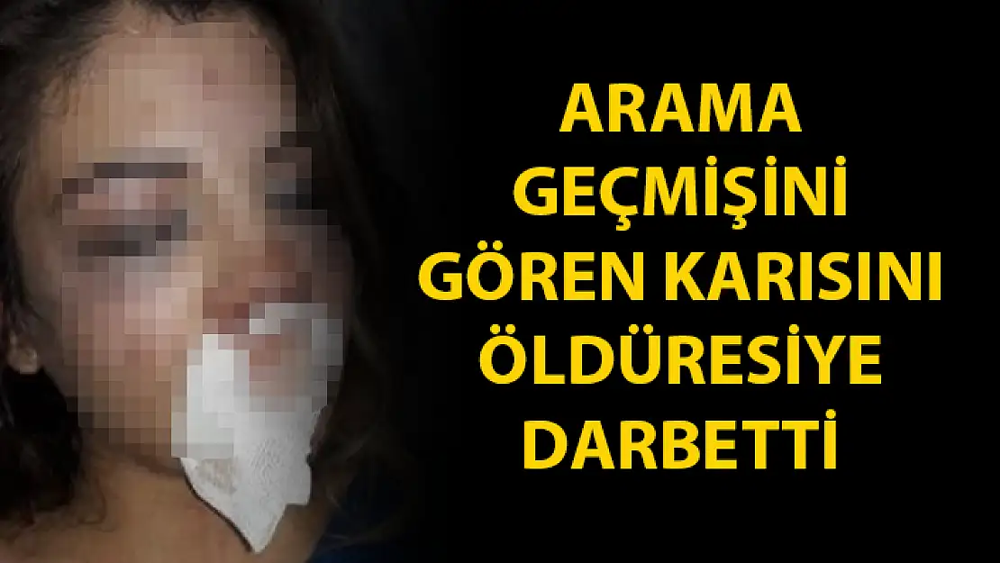 4 Aylık Hamile Eşini Çocuğunun Gözü Önünde Darbetti