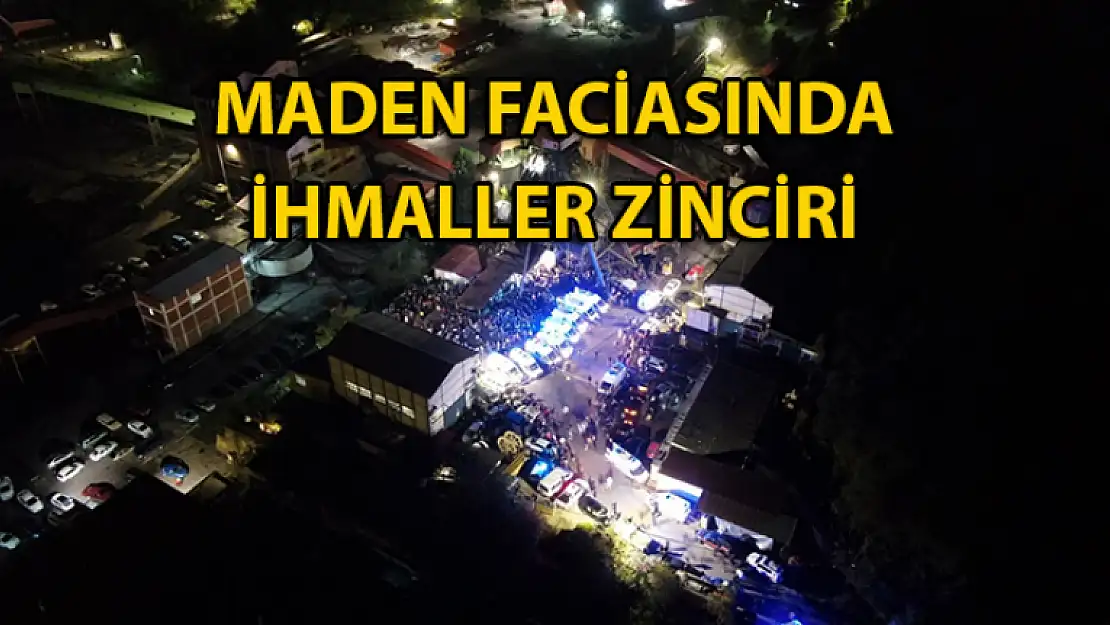 Bartın'daki Maden Faciasından Saatler Önce Gaz Değerleri 355 Kez Alarm Vermiş