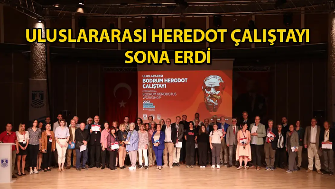 Bodrum'da 31 Ekim'de Başlayan Çalıştay Sona Erdi