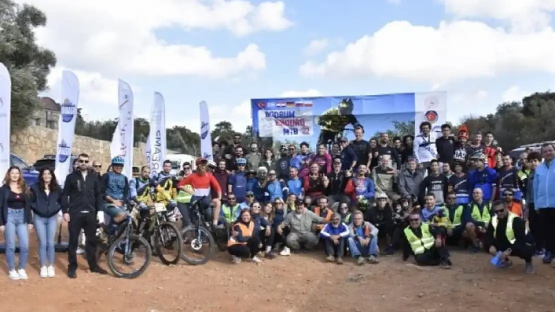 Bodrum'da Türkiye Enduro MTB Şampiyonası'nın 4'üncü Ayak Yarışları Yapıldı