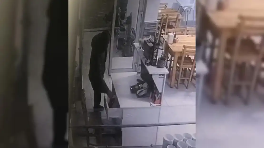 Bodrum'daki Hırsızın Rahat Tavırları Dikkat Çekti