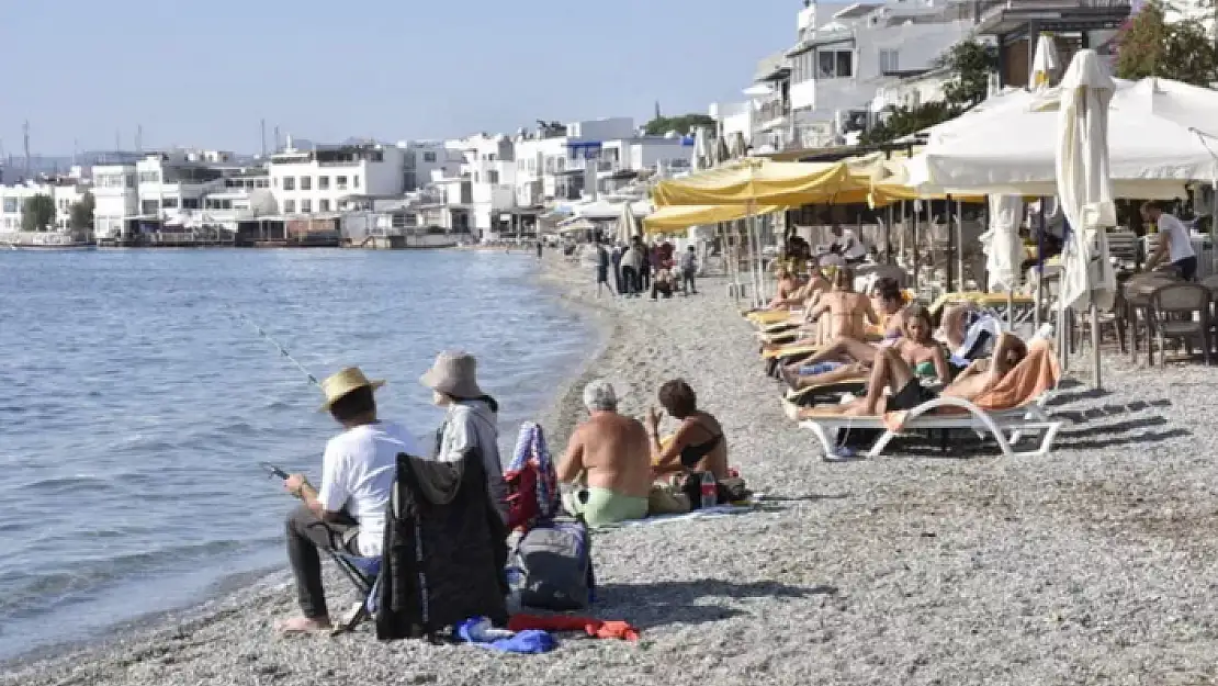 Bodrum ve Fethiye'de Güneşin Tadını Çıkardılar