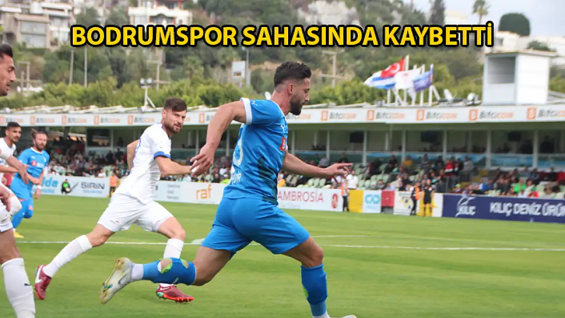 Bodrumspor Evinde Kaybetti