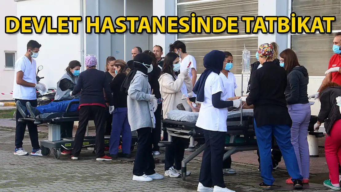 Fethiye'de Teleferik Kazası Tatbikatı Yapıldı