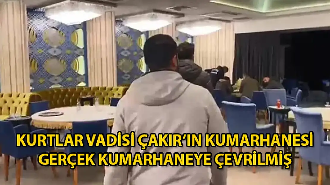 Kurtlar Vadisi'ndeki Kumarhaneyi Gerçek Kumarhane Yapmışlar !