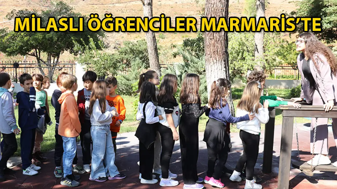 Marmaris'teki Bilim Parkına Bu Hafta Milaslı Öğrenciler Konuk Oldu