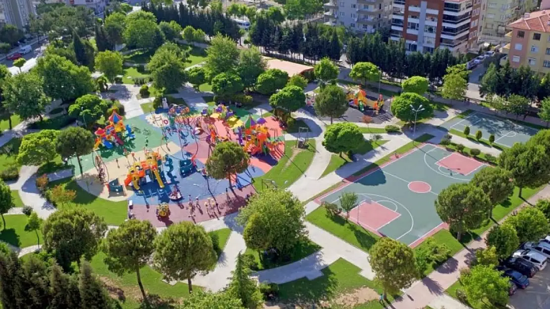 Menteşe'nin Yeşil Alanlarında Yüzde 74'lük Artış