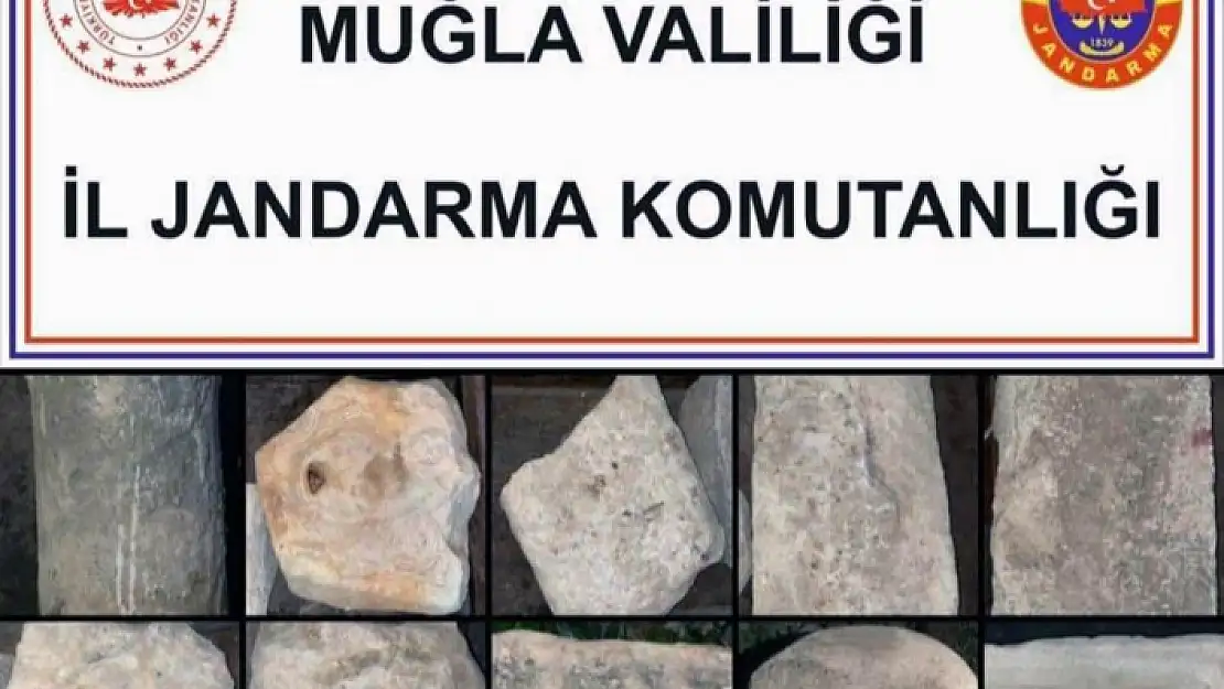 Muğla İl Jandarmadan Tarihi Eser Operasyonu