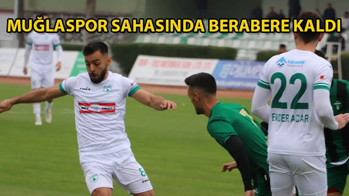 Muğlaspor 1 Puana Razı Oldu