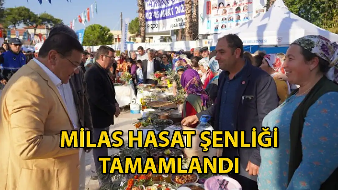 Sekizinci Zeytin Hasat Şenliği Sona Erdi