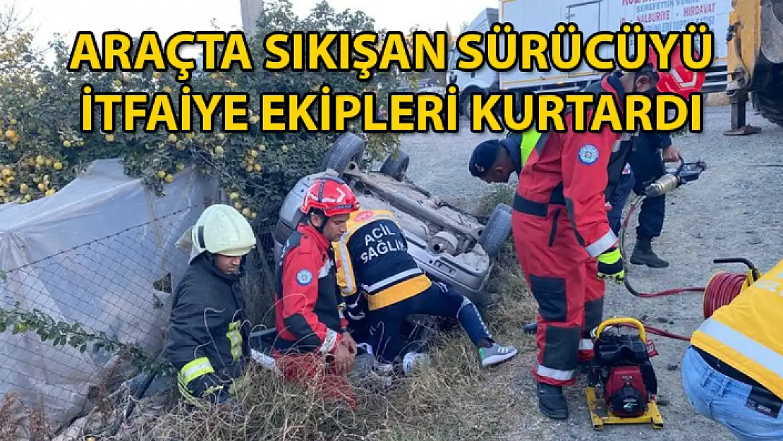 Seydikemer'de Feci Kaza: Sürücü Araçta Sıkıştı