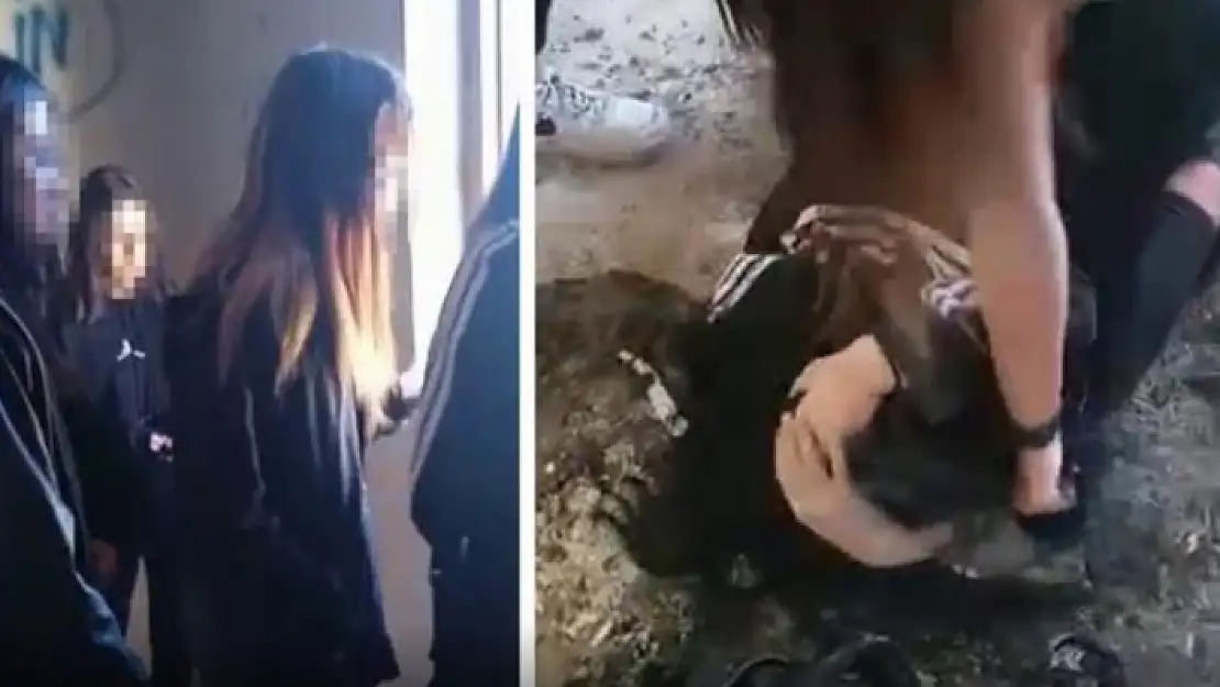 14 Yaşındaki Kız Öğrenciyi Öldüresiye Dövdüler!