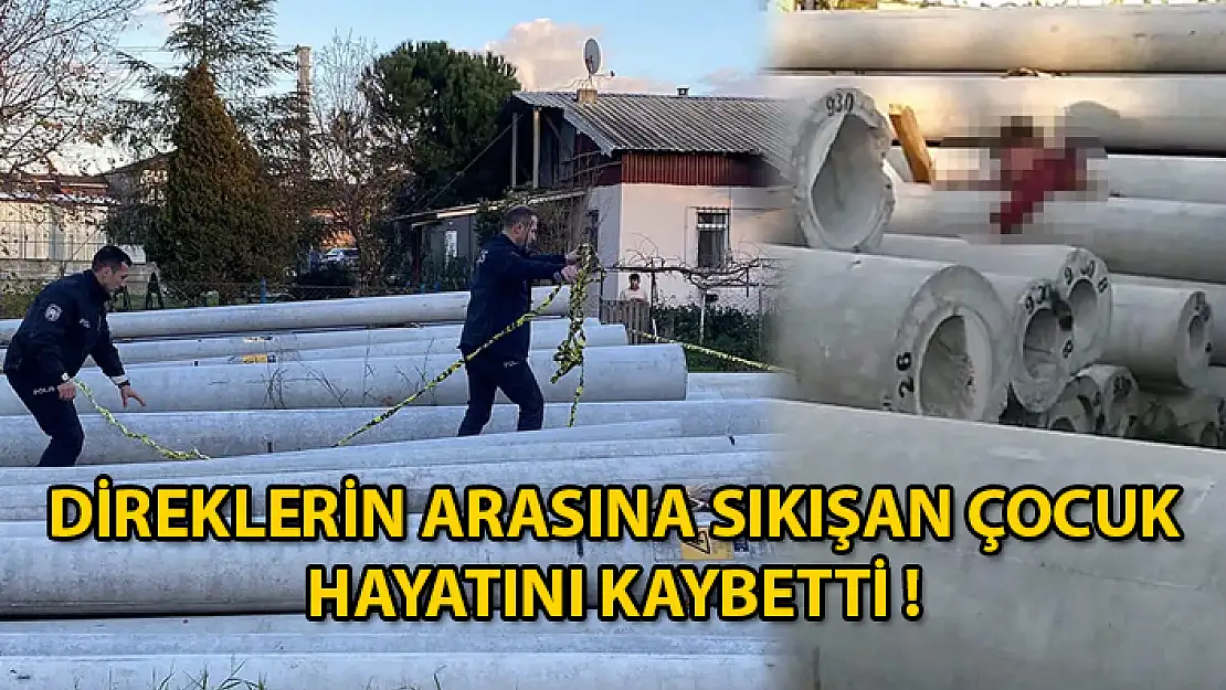 6 Yaşındaki Çocuk Oyun Oynarken Direklerin Arasına Sıkışıp Can Verdi !